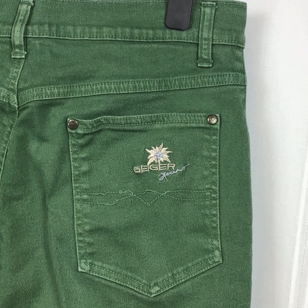 ๐ฆ Geiger Collections Straight Leg High Rise Denim Jeans Sz.8 - Picture 4 of 11